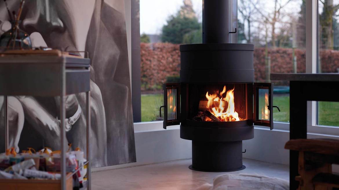 Газовый камин стальной Boley 993