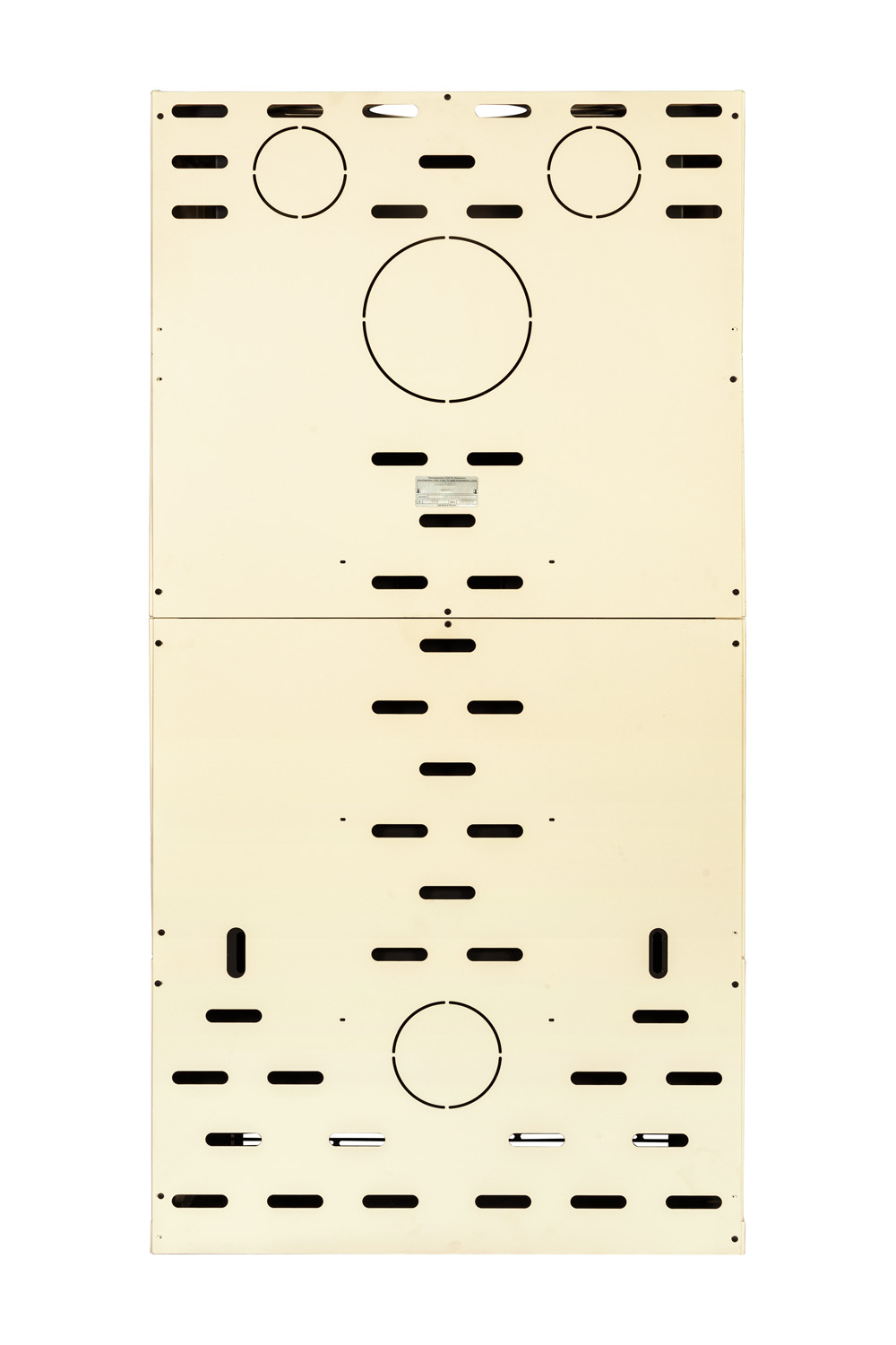 Камин пристенный слоновая кость и белый шамот Экокамин Родос 800 KRN800K