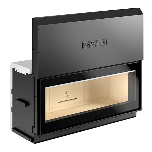 Каминная топка пристенная стальная с подъемной дверцей Piazzetta MC 120/48 SL P04814800 купить в Санкт-Петербурге