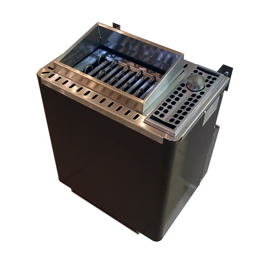 Печь для сауны с парогенератором черная Lang W-therm WK45 4,4645,4400