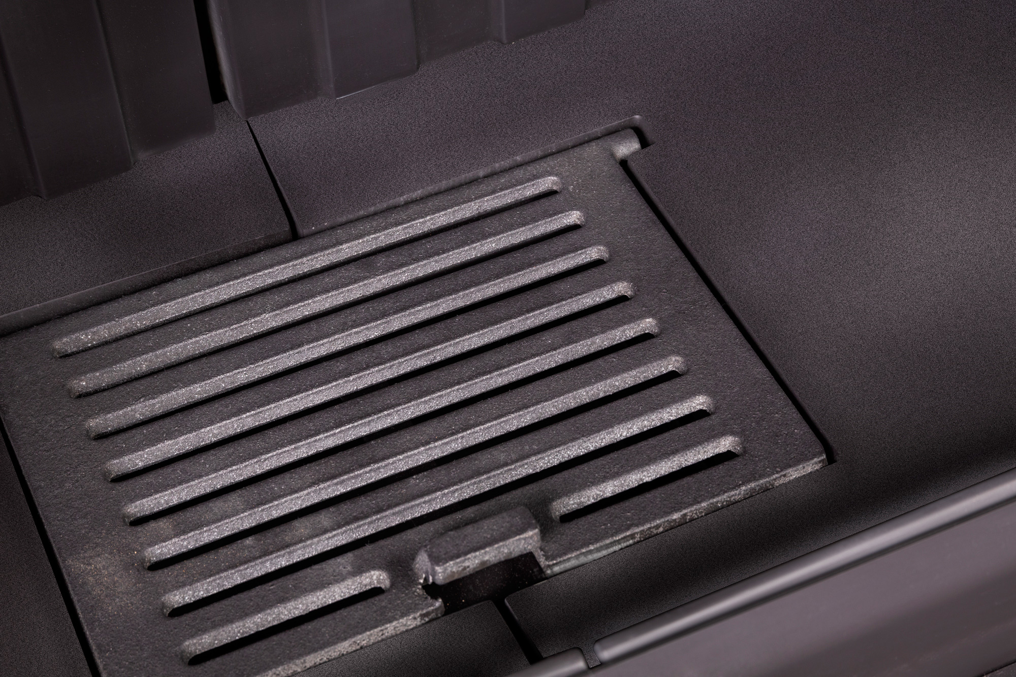 Каминная топка угловая с двумя стеклами черный шамот EcoKamin Альфа 800RB