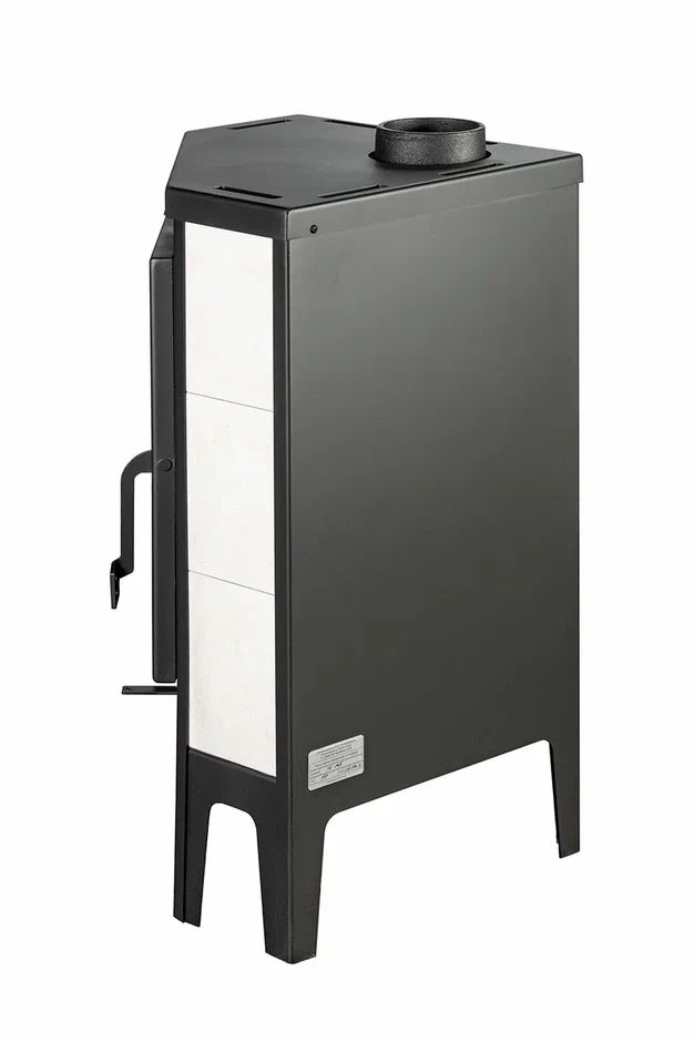 Печь-камин угловая с плитой Экокамин Бавария PK166M