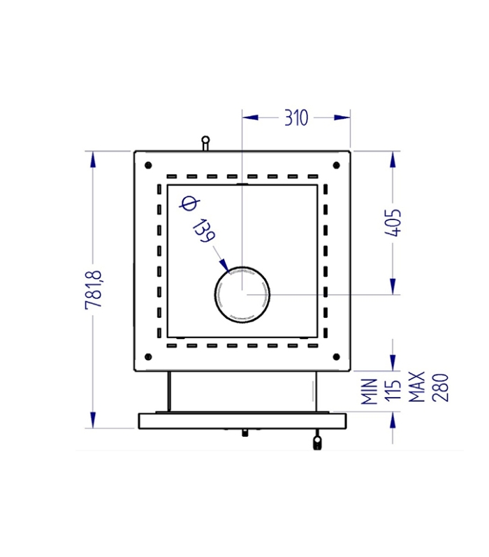Талькомагнезит толщиной 40 мм Klover KLV RT 35-RV