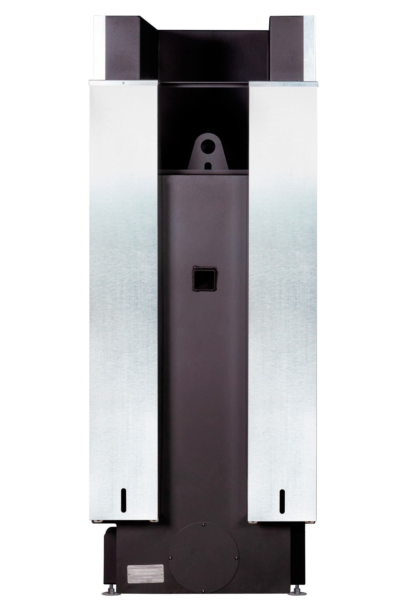 Каминная топка три стекла подовое горение Экокамин Дельта 700P