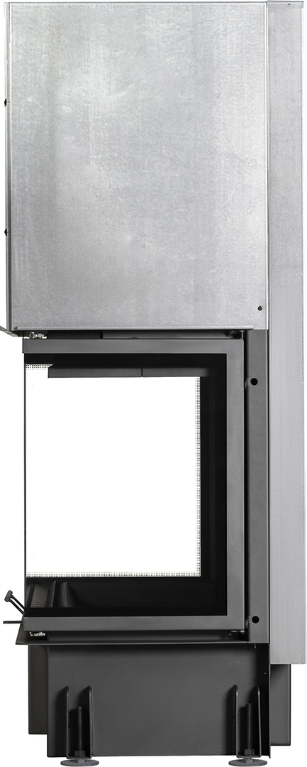 Каминная топка трехсторонняя с принтингом EcoKamin Дельта 800