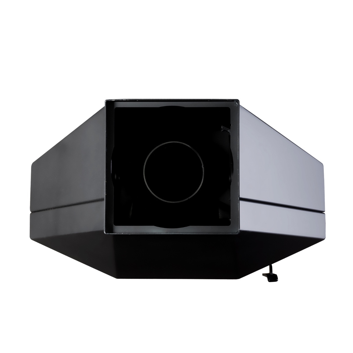 Камин пристенно-угловой мини черный Экокамин PKN174M