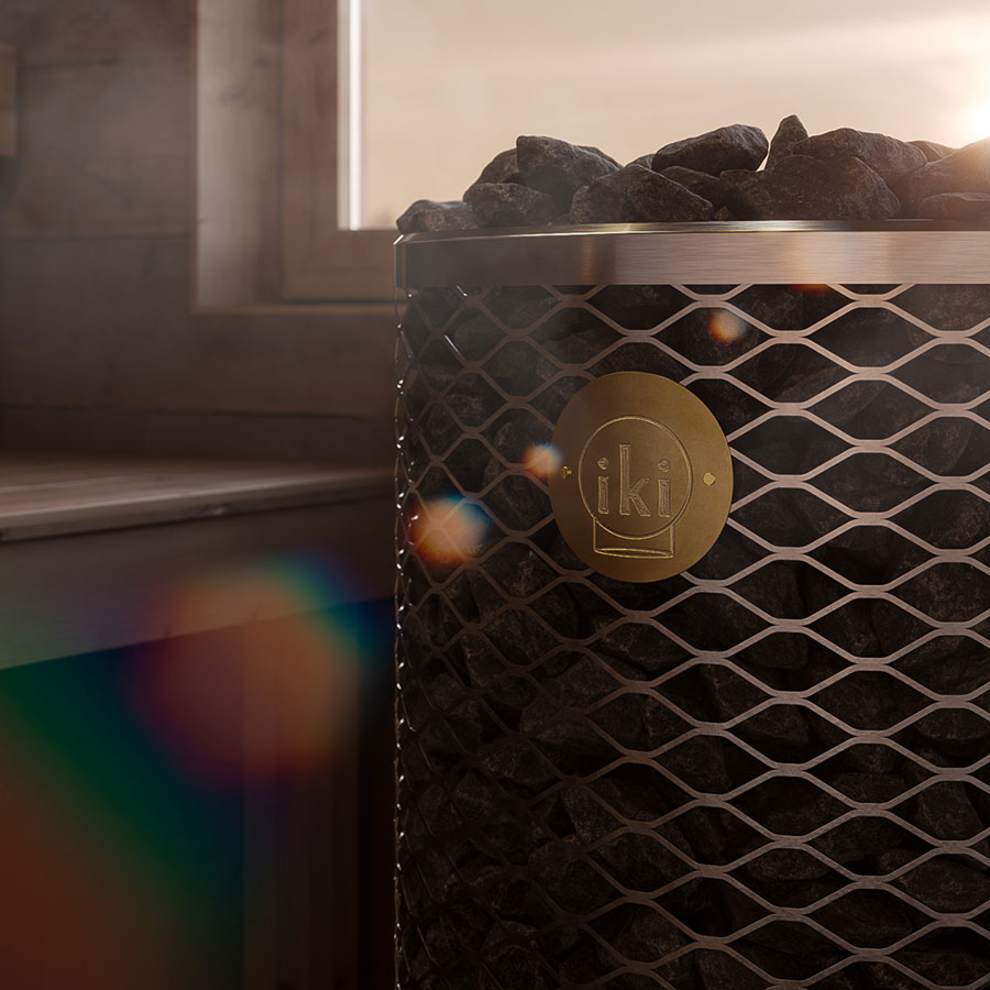 Печь для сауны электрическая с выносным управлением IKI Pillar Pro 8002