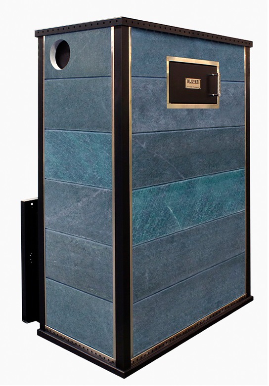 Печь банная с облицовкой талькомагнезит Klover KLV RT 100-RV 310S