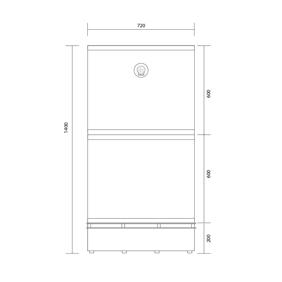Электрическая печь для сауны IKI Pillar 4,5 кВт