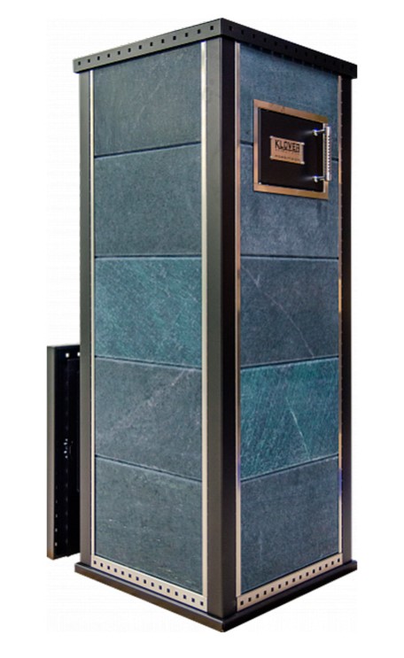 Печь для бани с облицовкой из серпентинита Klover RT 20-RV KLV RT 20-RVs