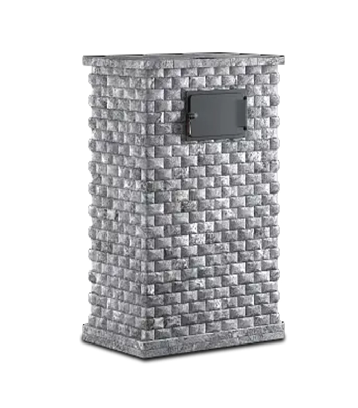 Печь для бани с облицовкой из талькомагнезита Klover RT-100RV 310S купить в Санкт-Петербурге