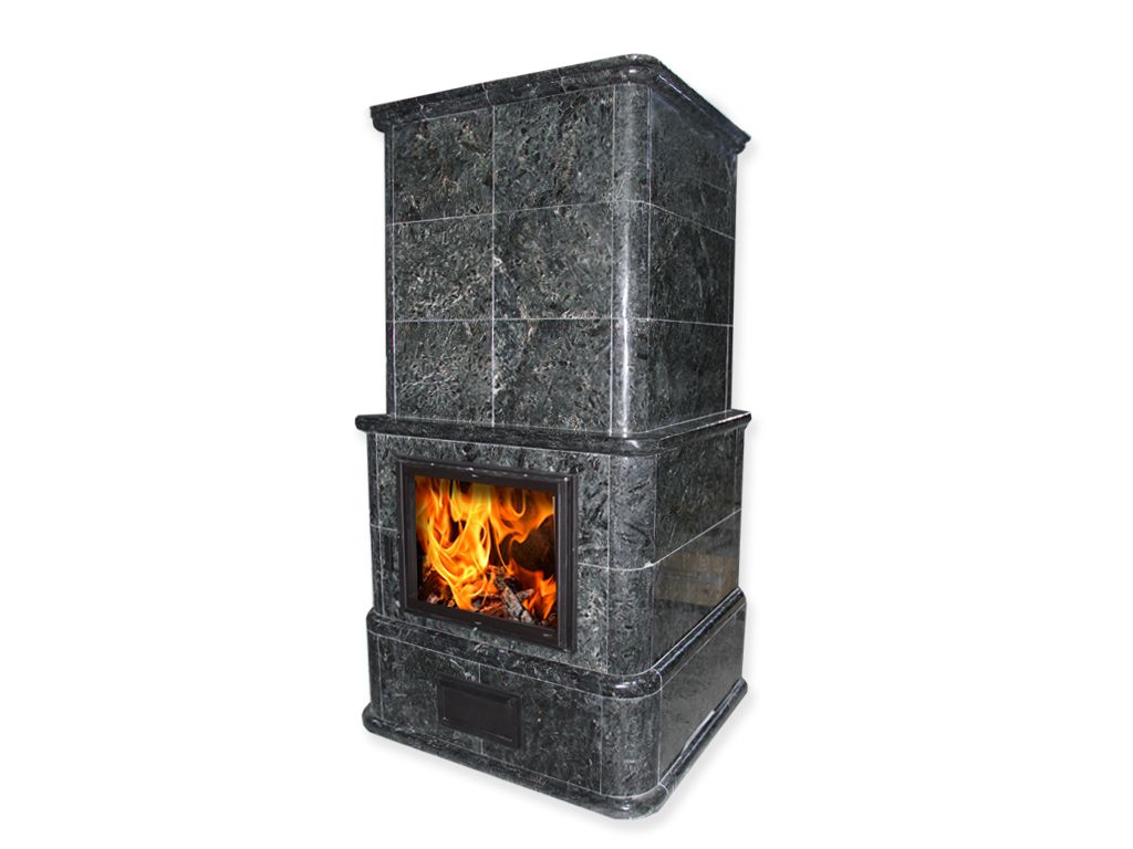 Печь-камин теплонакопительная пристенная с полировкой Talkorus Laivan 25/2000 купить в Санкт-Петербурге